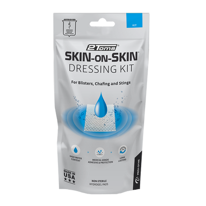 2Toms® Skin-on-Skin® Dressing Kit, Hydrogel Pads and Tape
