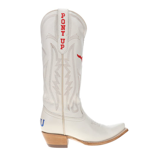 Southern Methodist University Gameday Embroidered Snip Toe Cowboy Boots - SundialSouthern Methodist University Gameday Embroidered Snip Toe Cowboy Boots
