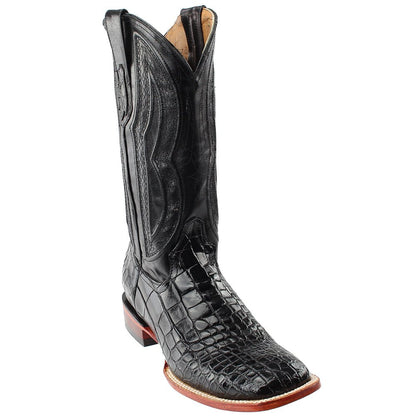 Stallion American Alligator Broad Square Toe Cowboy Boots - SundialStallion American Alligator Broad Square Toe Cowboy Boots