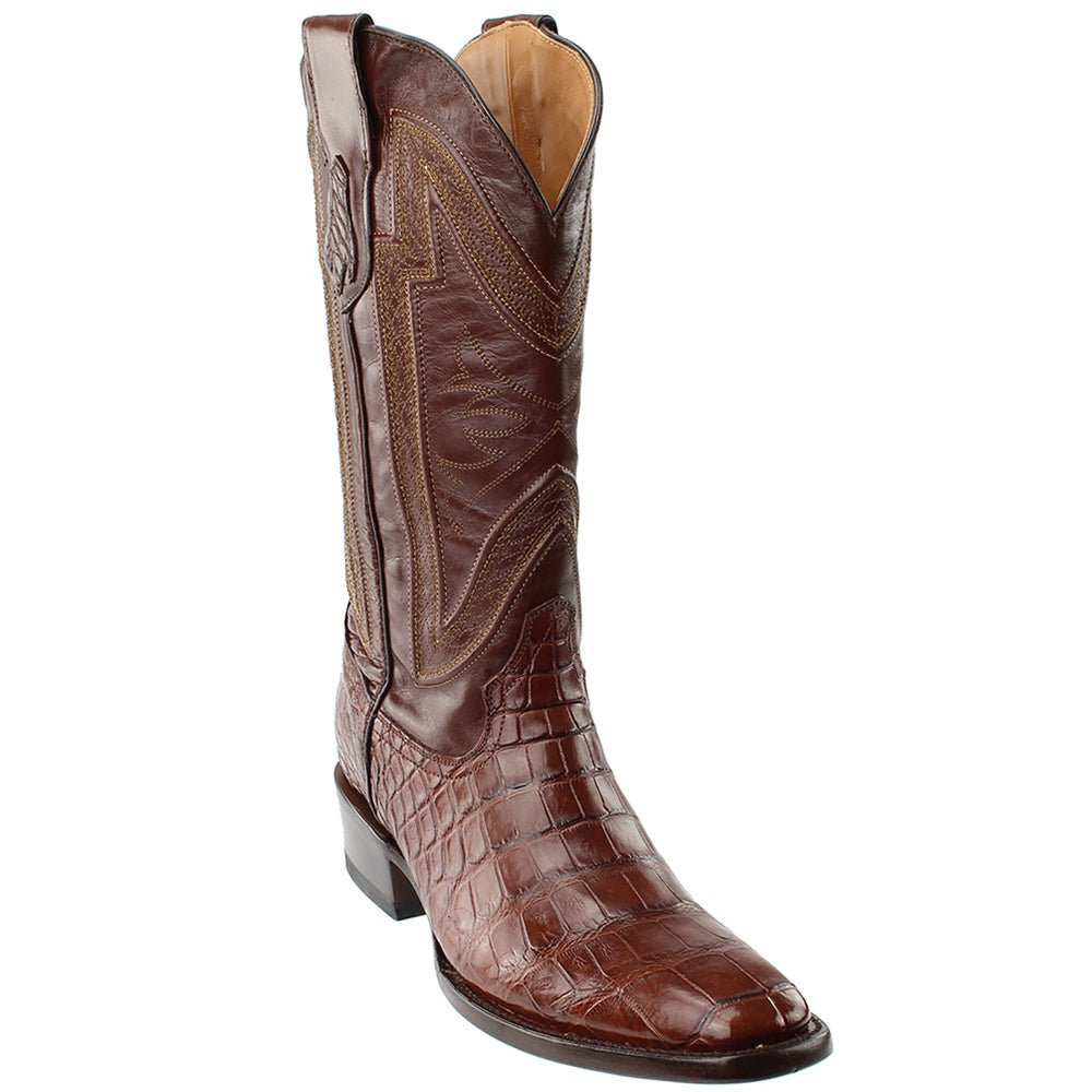 Stallion American Alligator Narrow Square Toe Cowboy Boots - SundialStallion American Alligator Narrow Square Toe Cowboy Boots