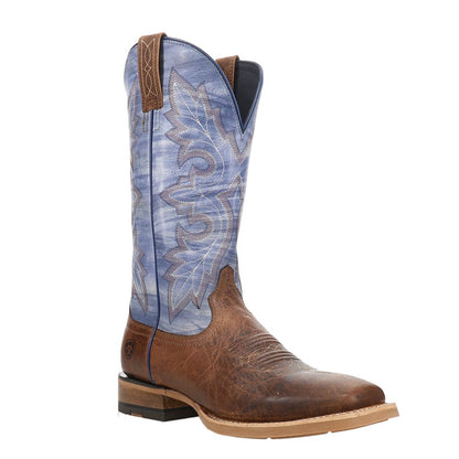 Standout Embroidered Square Toe Pull On Cowboy Boots - SundialStandout Embroidered Square Toe Pull On Cowboy Boots
