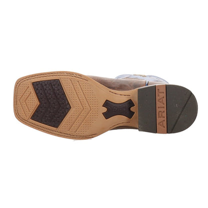 Standout Embroidered Square Toe Pull On Cowboy Boots - SundialStandout Embroidered Square Toe Pull On Cowboy Boots