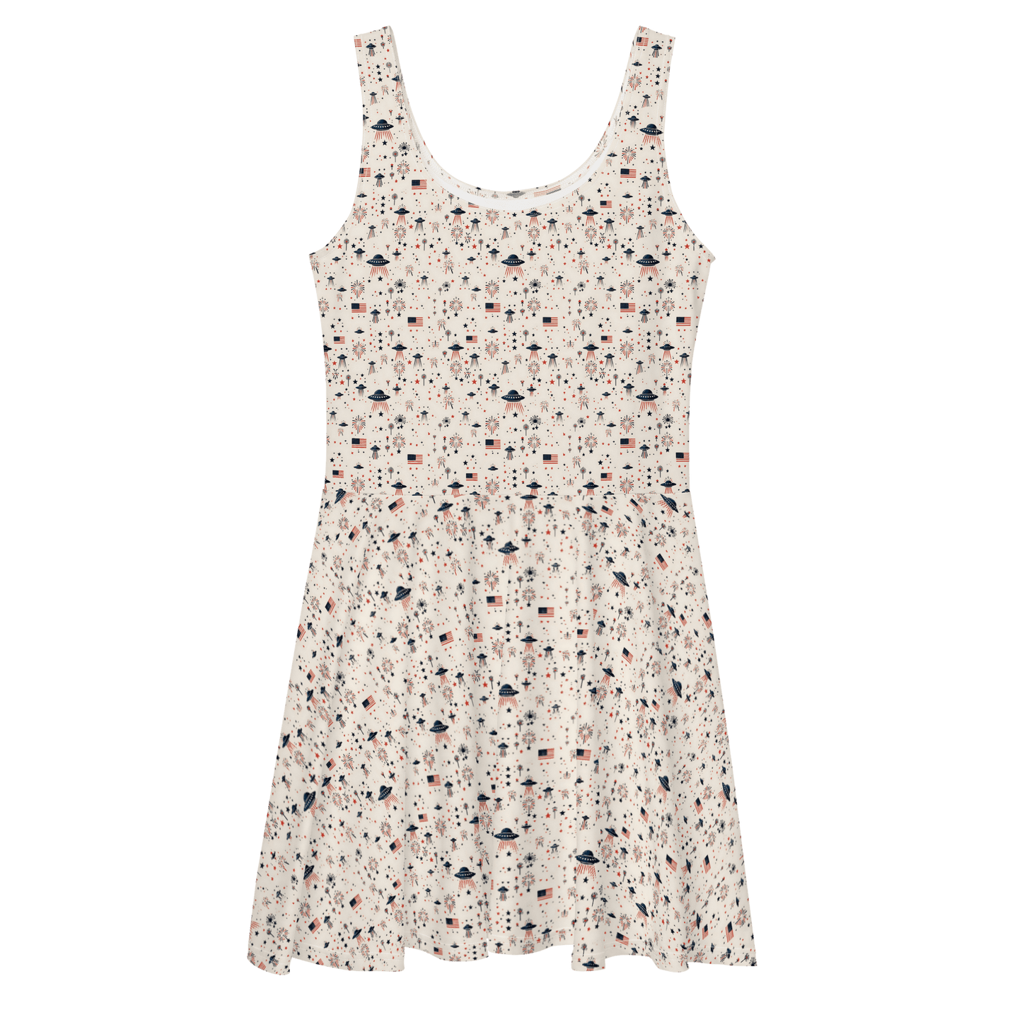 Patriot Wings: A Familiar Celebration Sun Dress