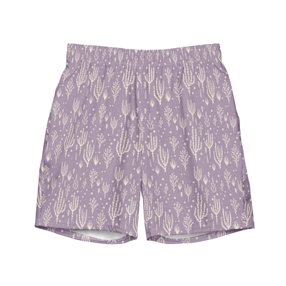 Ocotillo Sunrise: West Texas Blooms Swim Trunks