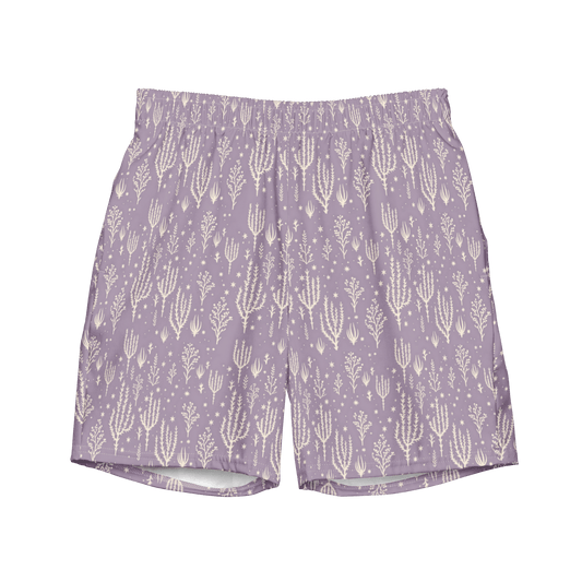 Ocotillo Sunrise: West Texas Blooms Swim Trunks