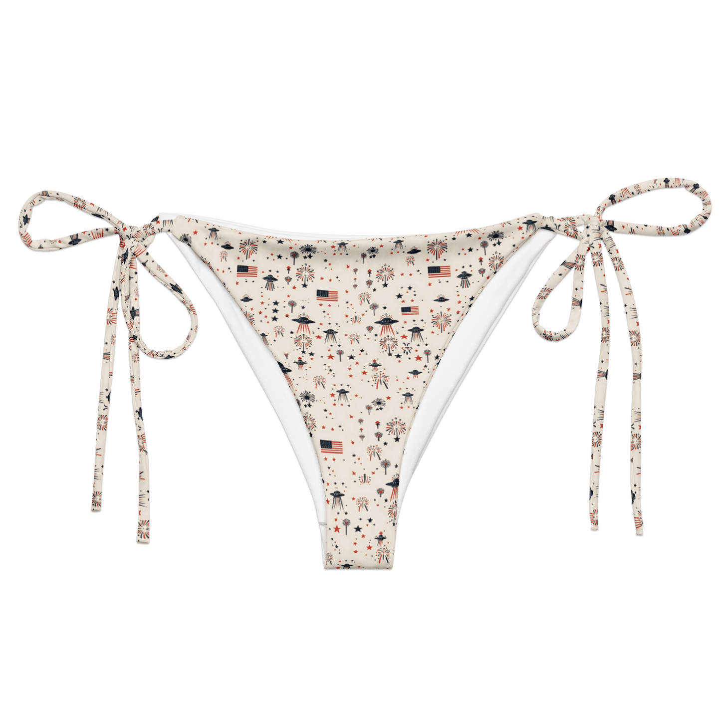 Patriot Wings: A Familiar Celebration String Bikini Bottom