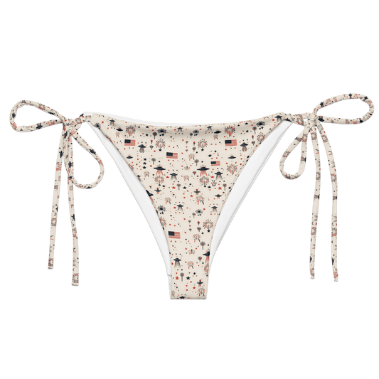 Patriot Wings: A Familiar Celebration String Bikini Bottom