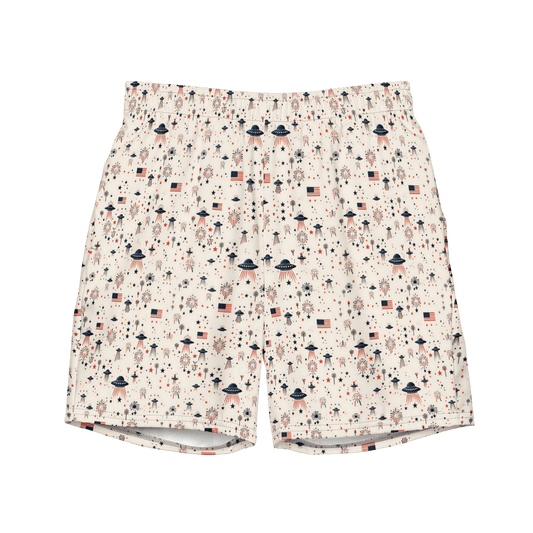 Patriot Wings: A Familiar Celebration Swim Trunks