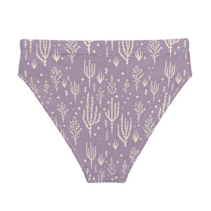 Ocotillo Sunrise: West Texas Blooms High-Waisted Bikini Bottom