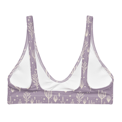 Ocotillo Sunrise: West Texas Blooms High-Waisted Bikini Top