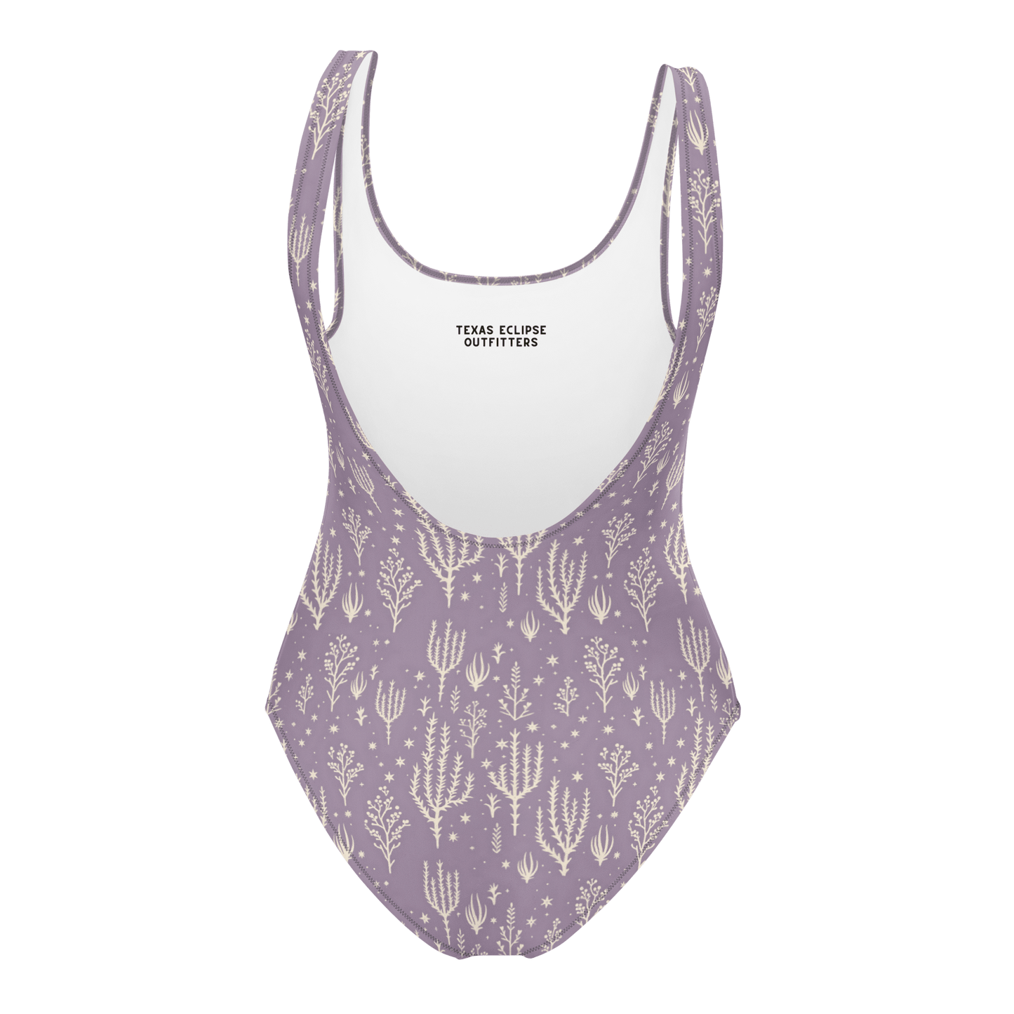 Ocotillo Sunrise: West Texas Blooms One-Piece Swimsuit