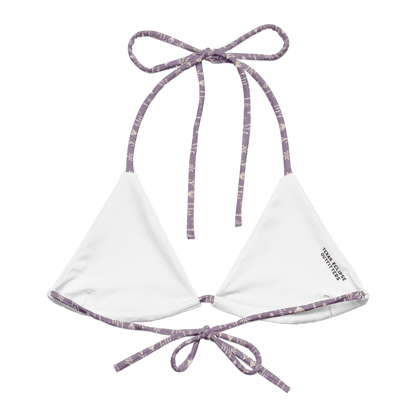 Ocotillo Sunrise: West Texas Blooms String Bikini Top