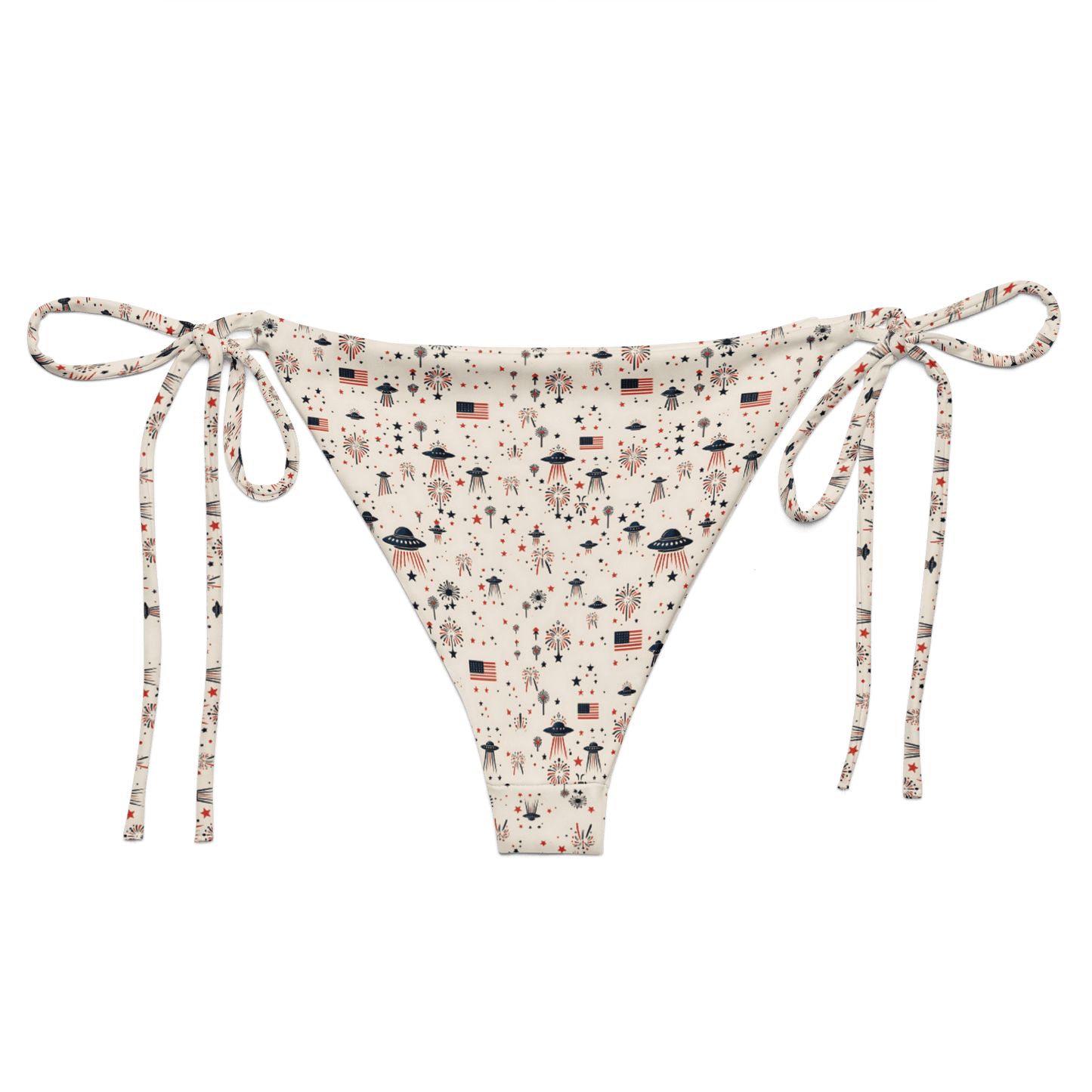 Patriot Wings: A Familiar Celebration String Bikini Bottom