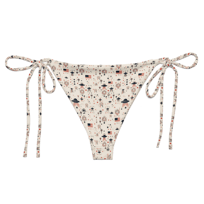 Patriot Wings: A Familiar Celebration String Bikini Bottom
