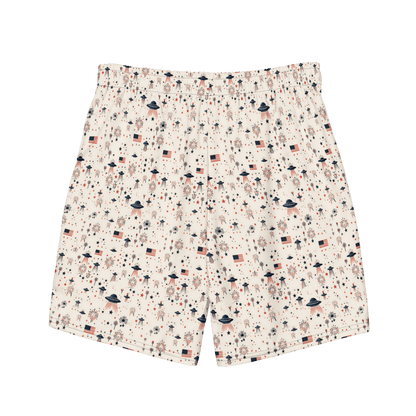 Patriot Wings: A Familiar Celebration Swim Trunks