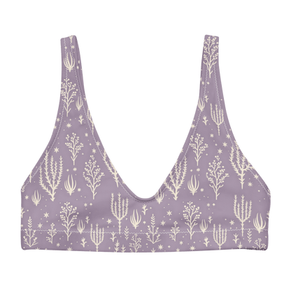 Ocotillo Sunrise: West Texas Blooms High-Waisted Bikini Top