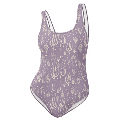 Ocotillo Sunrise: West Texas Blooms One-Piece Swimsuit
