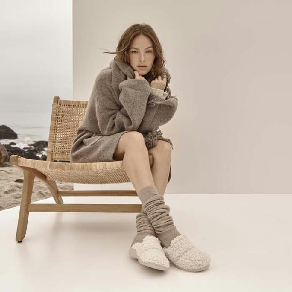 Womens Vionic Gemma II Shearling in Cream — image 9