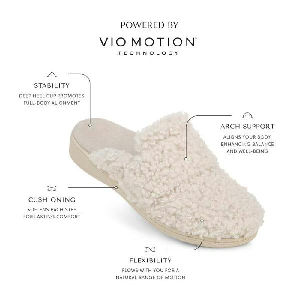 Womens Vionic Gemma II Shearling in Cream — image 7