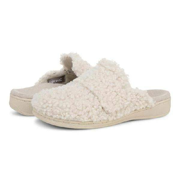 Womens Vionic Gemma II Shearling in Cream — image 8