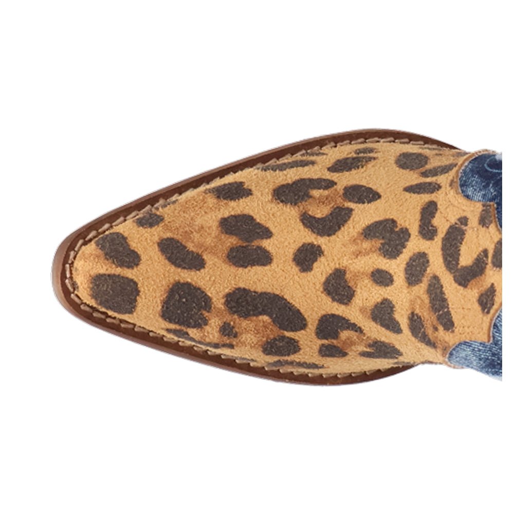 Tipsy Leopard Pointed Toe Cowboy Booties - SundialTipsy Leopard Pointed Toe Cowboy Booties