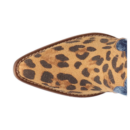 Tipsy Leopard Pointed Toe Cowboy Booties - SundialTipsy Leopard Pointed Toe Cowboy Booties