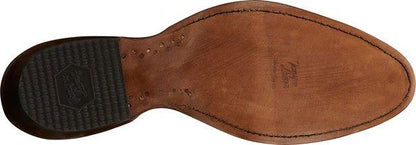 Tony Lama Men's Mccandles Chocolate Brown Full Quill Ostrich Round Toe Exotic Western Boots 8256