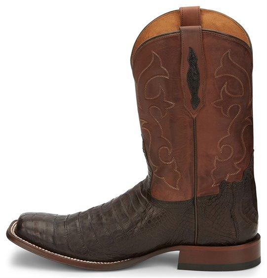 Tony Lama Men's 1911 Canyon Brown Caiman Belly Cowboy Boots TL5251