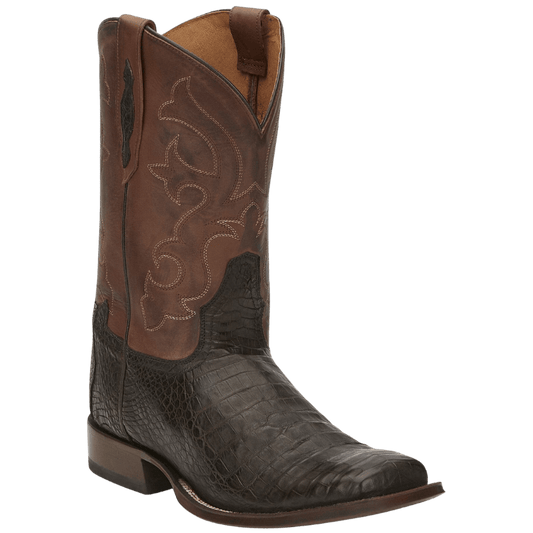 Tony Lama Men's 1911 Canyon Brown Caiman Belly Cowboy Boots TL5251