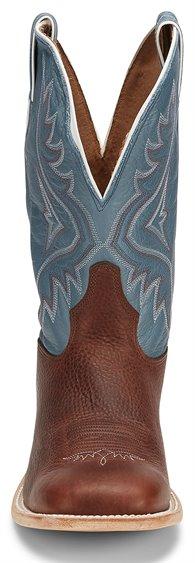 Tony Lama Men's Americana Avett Blue Square Toe Western Boots 7955