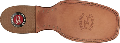 Tony Lama Men's Leviathan Pirarucu Chocolate Exotic Western Boots 6082