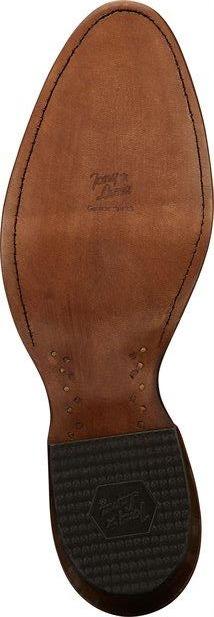 Tony Lama Men's Mccandles Brandy Full Quill Ostrich Round Toe Exotic Western Boots 8257
