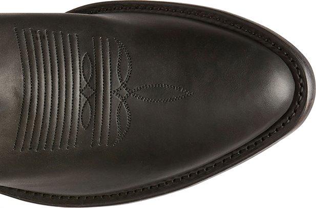 Tony Lama Men's Segar Black Round Toe Mens Cowboy Boots 7900