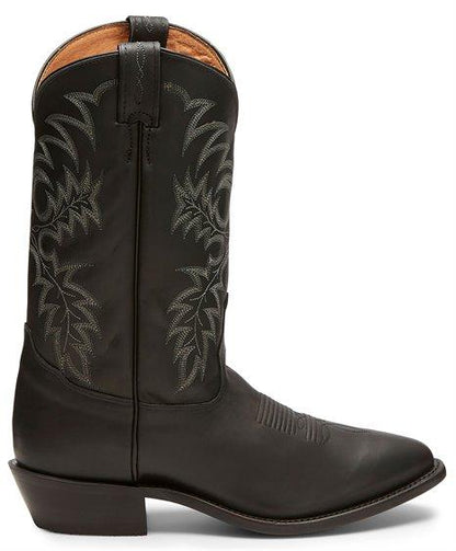 Tony Lama Men's Segar Black Round Toe Mens Cowboy Boots 7900