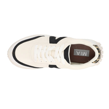 Town Leopard Lace Up Sneakers - SundialTown Leopard Lace Up Sneakers