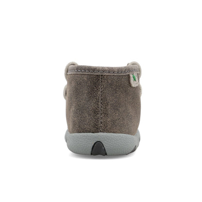 Twisted X Infants Grey Chukka Driving Moc Shoe ICA0012
