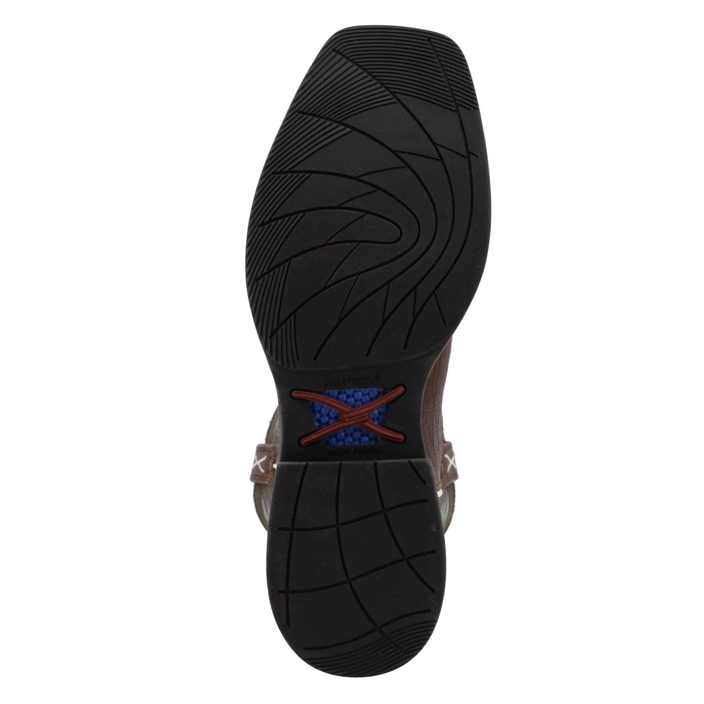 Twisted X Men's Brown & Green Tech X Western Boot MXW0004