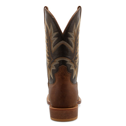Twisted X Men's Buff Tan & Burt Olive Tech X Western Boot MXTL002