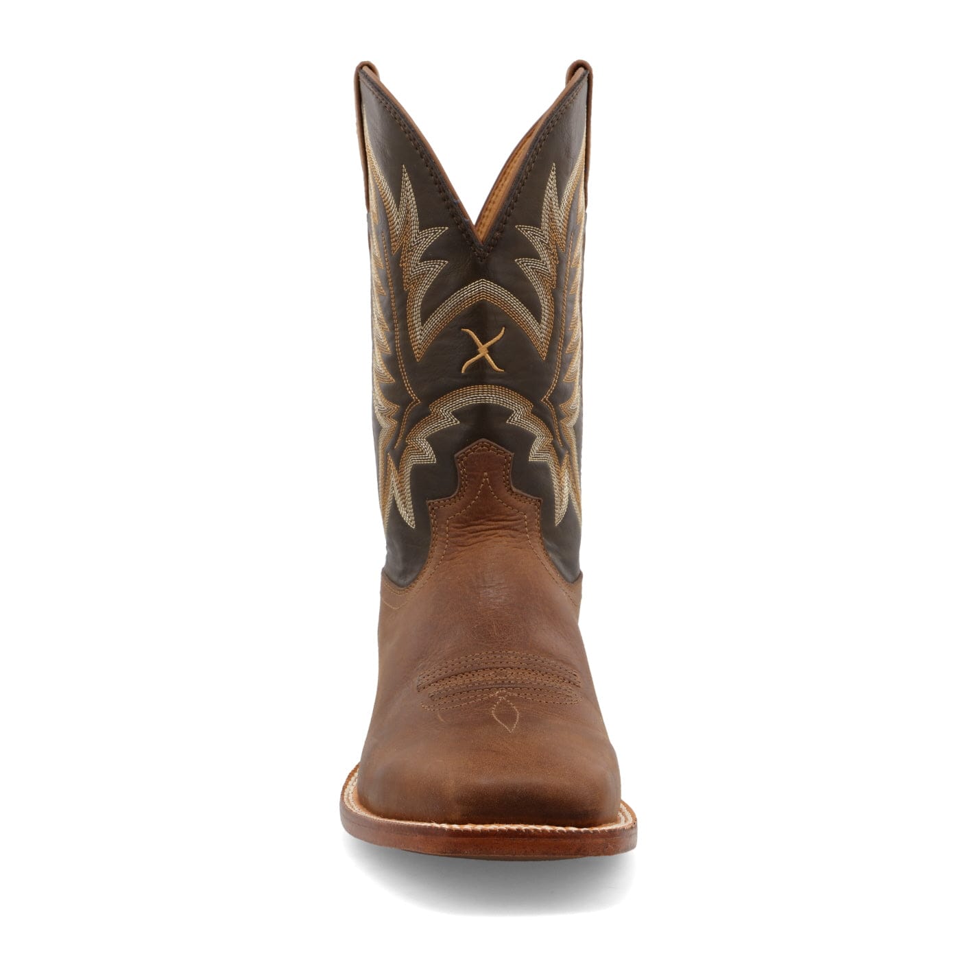 Twisted X Men's Buff Tan & Burt Olive Tech X Western Boot MXTL002