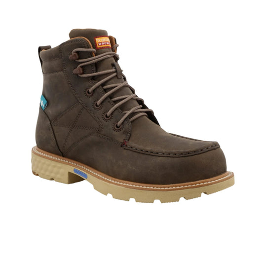 Twisted X Men's Shitake 6" Nano Comp Toe Waterproof Work Boot MXCNW06