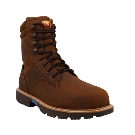 Twisted X Men's Toffee 8" Nano Toe Waterproof Work Boots MXCNWM3