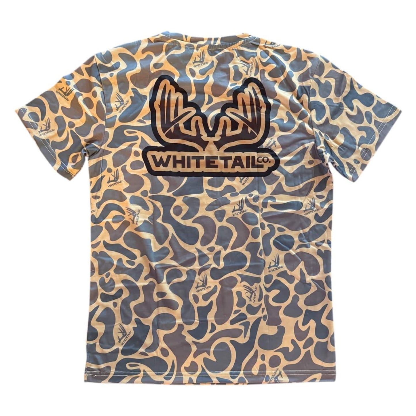 Whitetail Co. Old Duck Camo Faded Pocket Tee