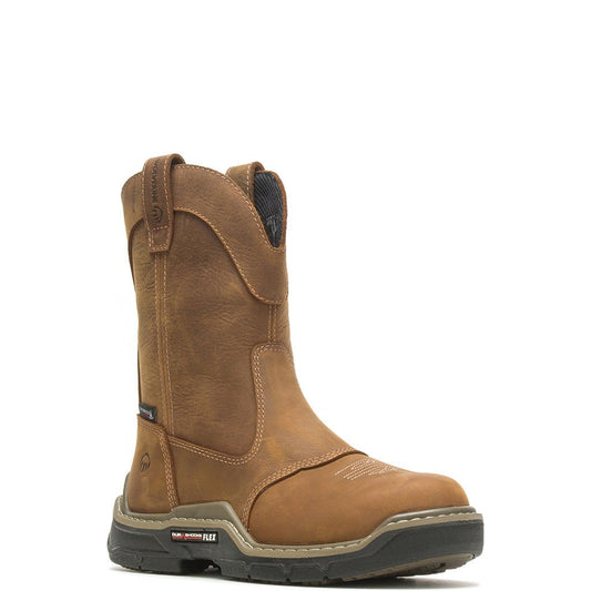 Wolverine Men's Raider DuraShock Western CT WP - Brown – product image