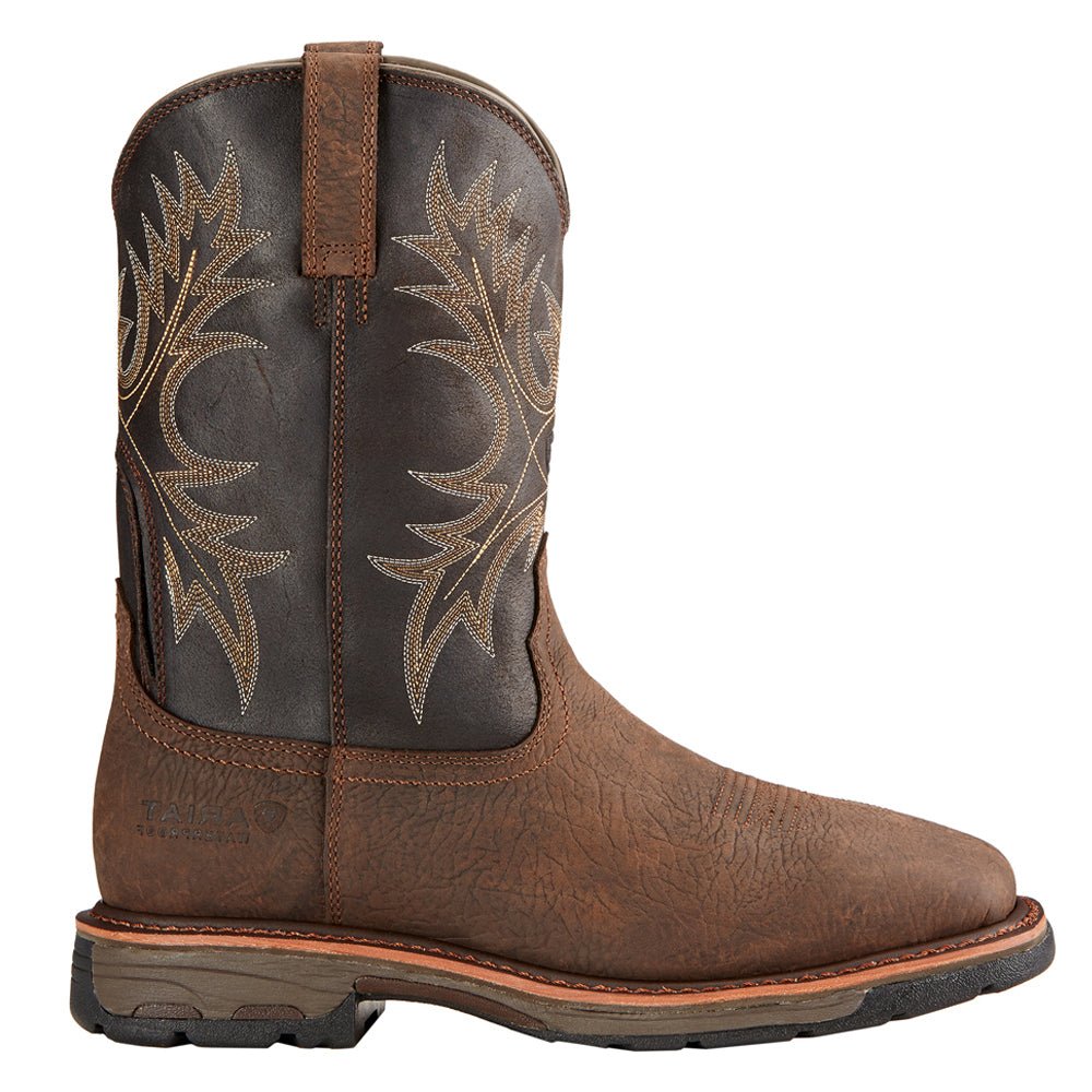 WorkHog 11 inch Embroidered Waterproof Soft Toe Work Boots - SundialWorkHog 11 inch Embroidered Waterproof Soft Toe Work Boots