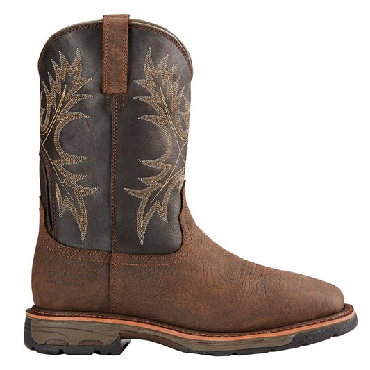 WorkHog 11 inch Embroidered Waterproof Soft Toe Work Boots - SundialWorkHog 11 inch Embroidered Waterproof Soft Toe Work Boots