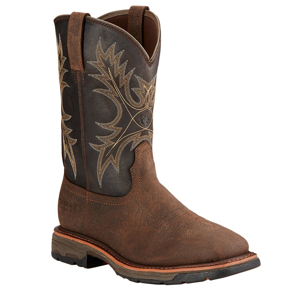 WorkHog 11 inch Embroidered Waterproof Soft Toe Work Boots - SundialWorkHog 11 inch Embroidered Waterproof Soft Toe Work Boots