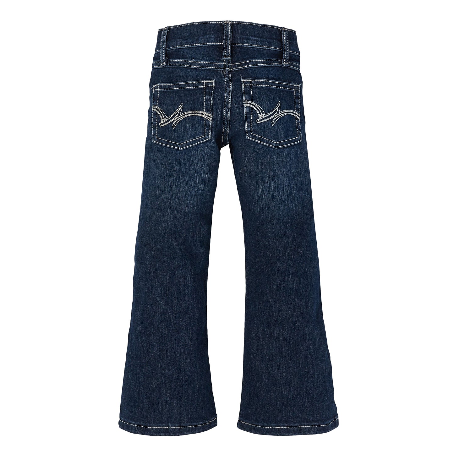 Wrangler Girls Premium Patch Dark Blue Jeans 09MWGER