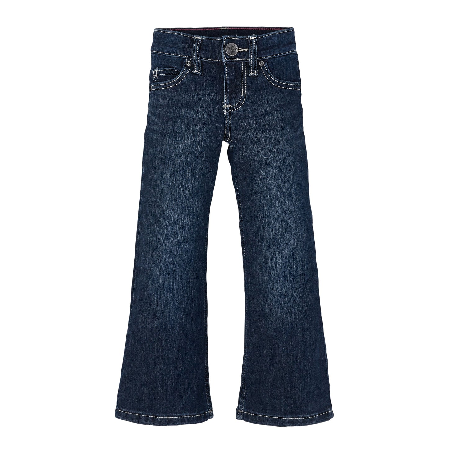 Wrangler Girls Premium Patch Dark Blue Jeans 09MWGER