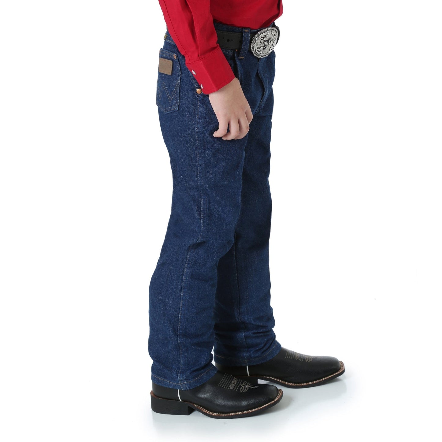 Wrangler Boys Prewashed Cowboy Cut Indigo Original Fit Jeans 13MWZJP