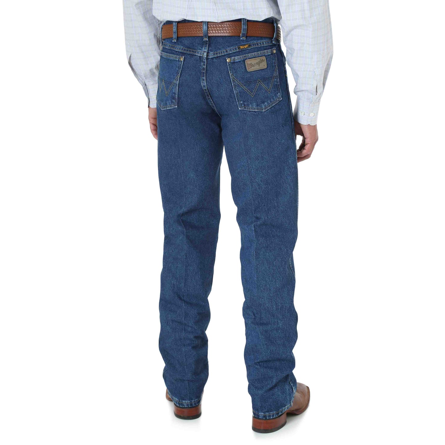 Wrangler Men's George Strait Heavyweight Stone Denim Cowboy Cut Original Fit Jeans 13MGSHD